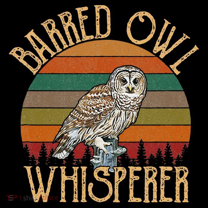 Barred Owl Whisperer, Barred Owl Kids T-Shirt
