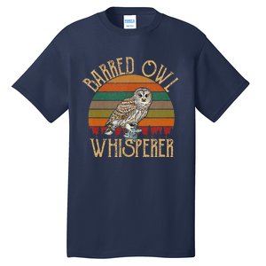 Barred Owl Whisperer, Barred Owl Tall T-Shirt