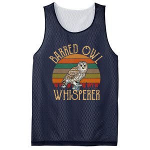 Barred Owl Whisperer, Barred Owl Mesh Reversible Basketball Jersey Tank