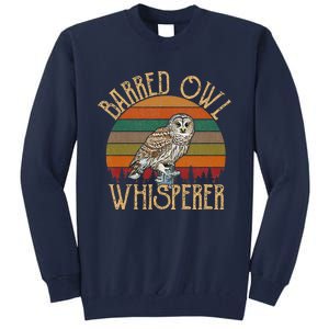 Barred Owl Whisperer, Barred Owl Tall Sweatshirt