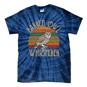 Barred Owl Whisperer, Barred Owl Tie-Dye T-Shirt