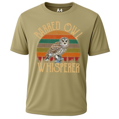Barred Owl Whisperer, Barred Owl Cooling Performance Crew T-Shirt
