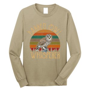 Barred Owl Whisperer, Barred Owl Long Sleeve Shirt