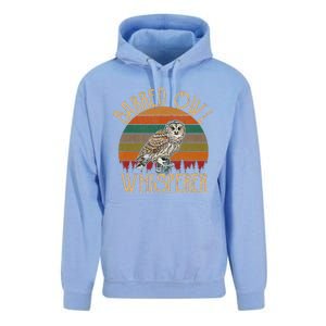 Barred Owl Whisperer, Barred Owl Unisex Surf Hoodie