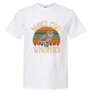 Barred Owl Whisperer, Barred Owl Garment-Dyed Heavyweight T-Shirt