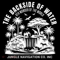 Backside Of Water Cruise Through The Jungle Theme Park Ride T-Shirt