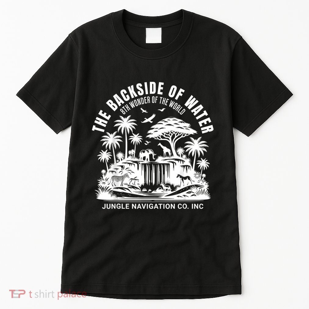 Backside Of Water Cruise Through The Jungle Theme Park Ride Tall T-Shirt