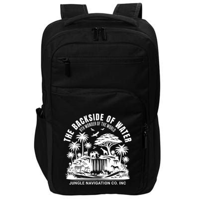 Backside Of Water Cruise Through The Jungle Theme Park Ride Impact Tech Backpack