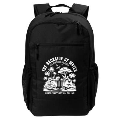 Backside Of Water Cruise Through The Jungle Theme Park Ride Backpack