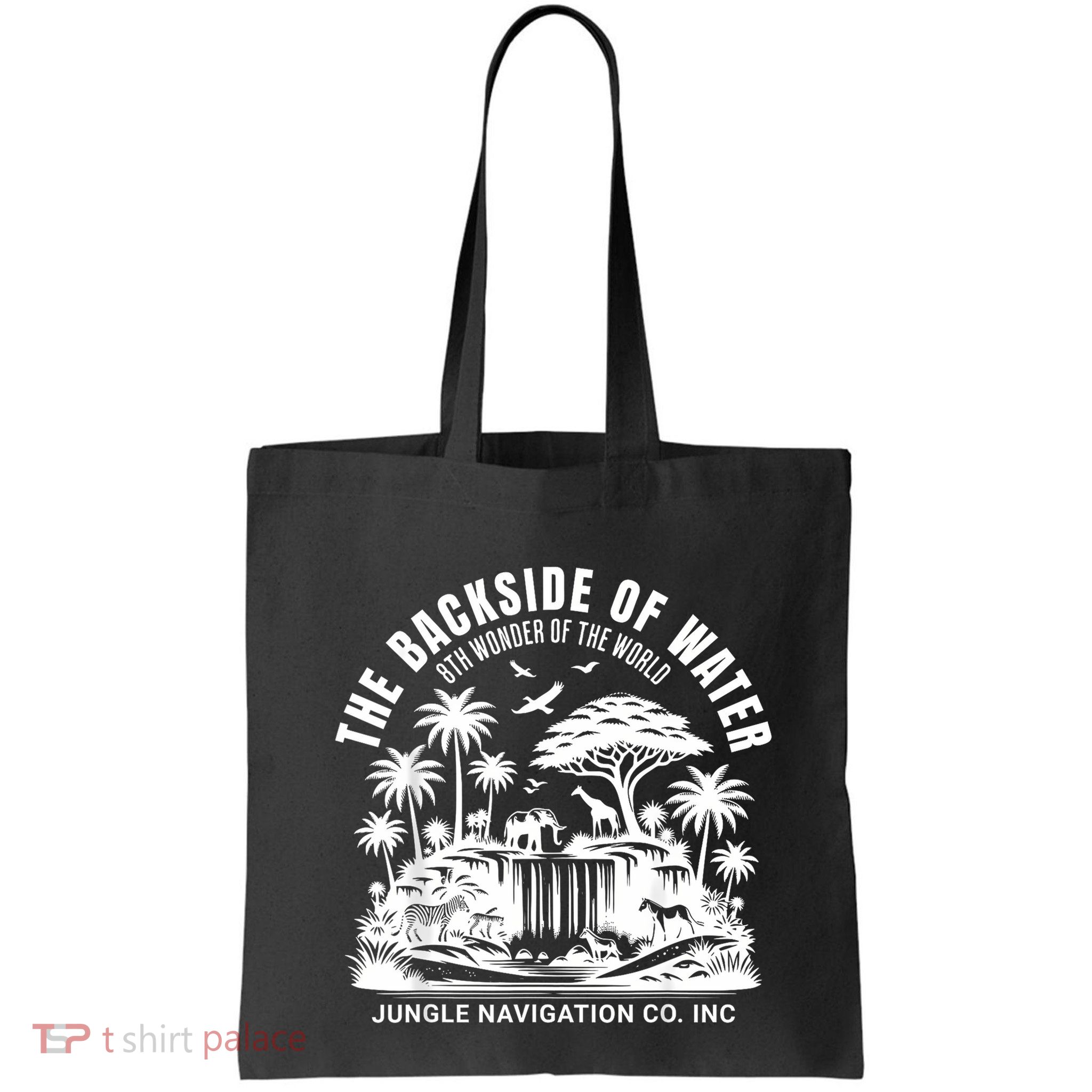 Backside Of Water Cruise Through The Jungle Theme Park Ride Bag