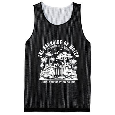 Backside Of Water Cruise Through The Jungle Theme Park Ride Mesh Reversible Basketball Jersey Tank
