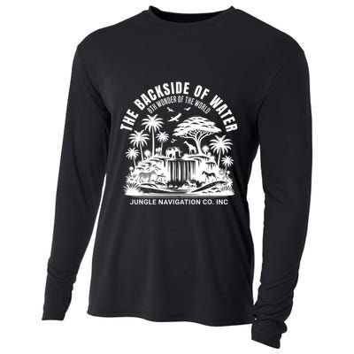 Backside Of Water Cruise Through The Jungle Theme Park Ride Cooling Performance Long Sleeve Crew