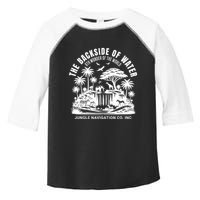 Backside Of Water Cruise Through The Jungle Theme Park Ride Toddler Fine Jersey T-Shirt