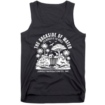 Backside Of Water Cruise Through The Jungle Theme Park Ride Tank Top