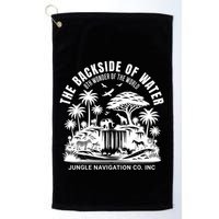 Backside Of Water Cruise Through The Jungle Theme Park Ride Golf Towel