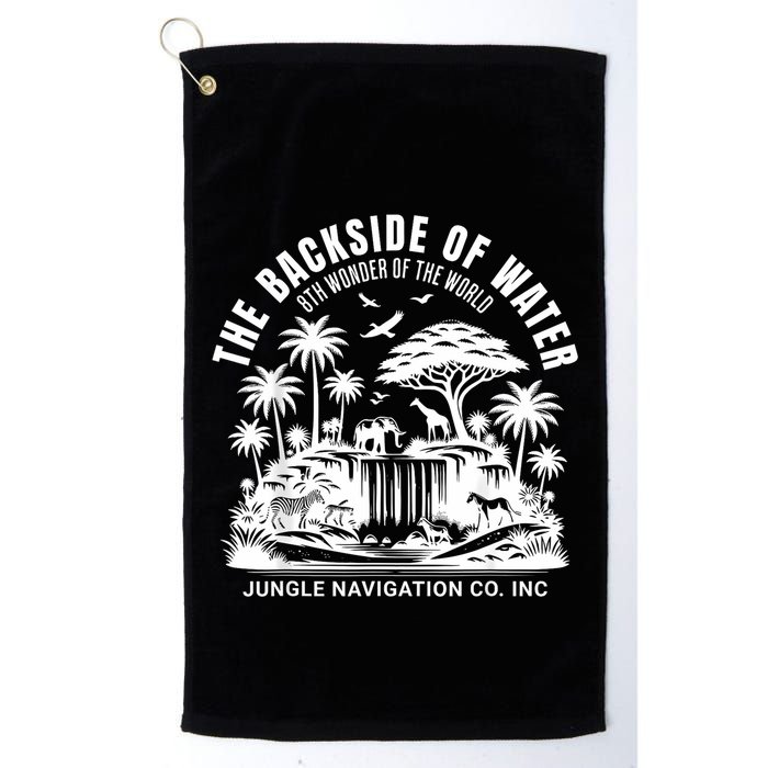 Backside Of Water Cruise Through The Jungle Theme Park Ride Golf Towel