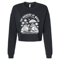 Backside Of Water Cruise Through The Jungle Theme Park Ride Cropped Pullover Crew