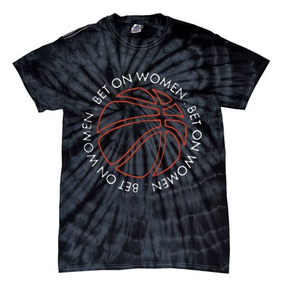 Bet On Women Circle Basketball Tie-Dye T-Shirt