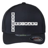 Beyond Ordinary Word Game Style Flexfit Unipanel Trucker Cap