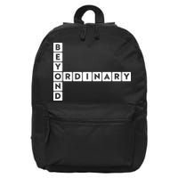 Beyond Ordinary Word Game Style 16 in Basic Backpack