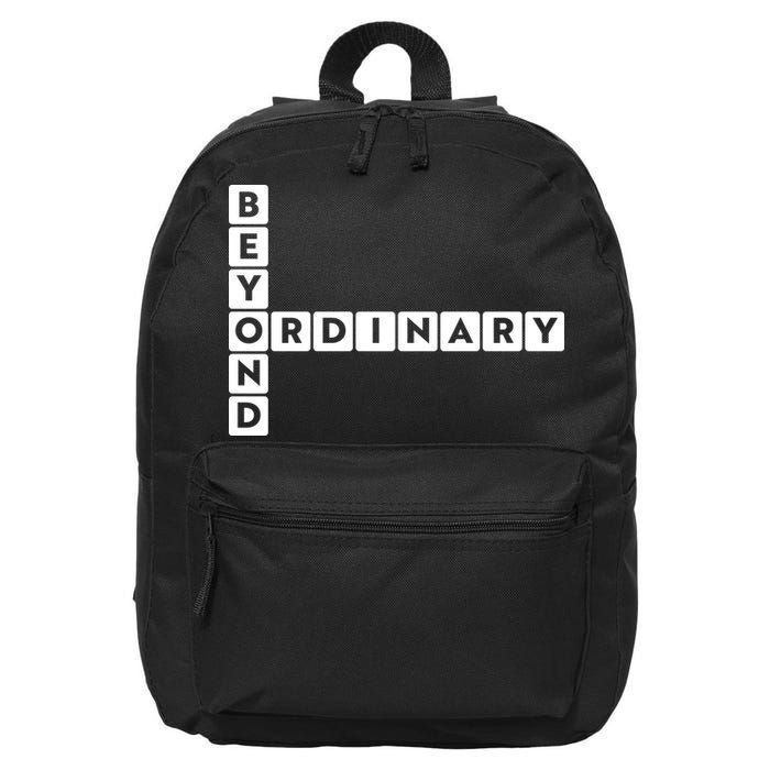 Beyond Ordinary Word Game Style 16 in Basic Backpack