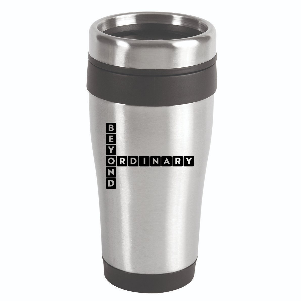 Beyond Ordinary Word Game Style 16oz Travel Tumbler