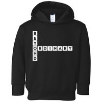 Beyond Ordinary Word Game Style Toddler Hoodie