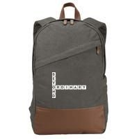 Beyond Ordinary Word Game Style Cotton Canvas Backpack