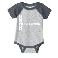 Beyond Ordinary Word Game Style Infant Baby Jersey Bodysuit