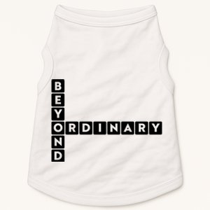 Beyond Ordinary Word Game Style Doggie Tank