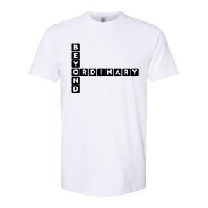 Beyond Ordinary Word Game Style Softstyle CVC T-Shirt