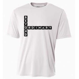 Beyond Ordinary Word Game Style Cooling Performance Crew T-Shirt