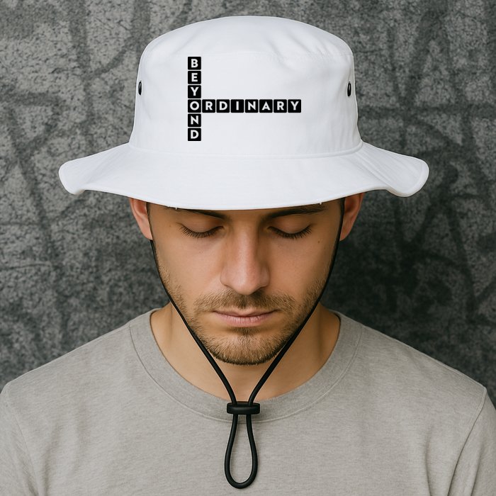 Beyond Ordinary Word Game Style Bucket Hat