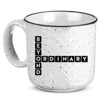 Beyond Ordinary Word Game Style 15oz Campfire Ceramic Mug
