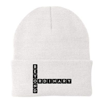 Beyond Ordinary Word Game Style Beanie