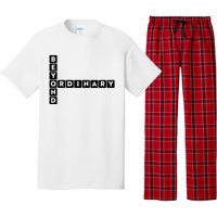 Beyond Ordinary Word Game Style Pajama Set