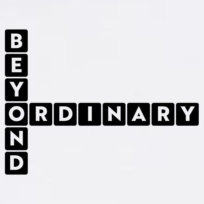 Beyond Ordinary Word Game Style Mousepad