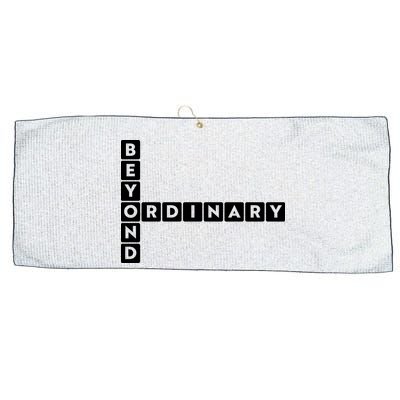 Beyond Ordinary Word Game Style Large Microfiber Waffle Golf Towel