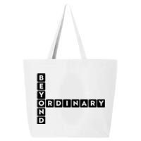 Beyond Ordinary Word Game Style 25L Jumbo Tote