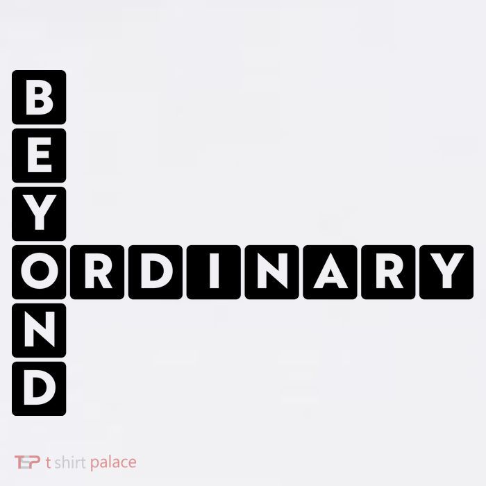 Beyond Ordinary Word Game Style Toddler T-Shirt