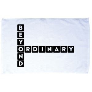 Beyond Ordinary Word Game Style Microfiber Hand Towel