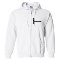 Beyond Ordinary Word Game Style Full Zip Hoodie