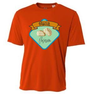 Biscuit Obsession With Buttermilk Biscuits Gift Cooling Performance Crew T-Shirt