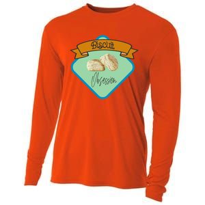 Biscuit Obsession With Buttermilk Biscuits Gift Cooling Performance Long Sleeve Crew