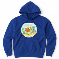 Bowl with Goldfish Cartoon Hoodie