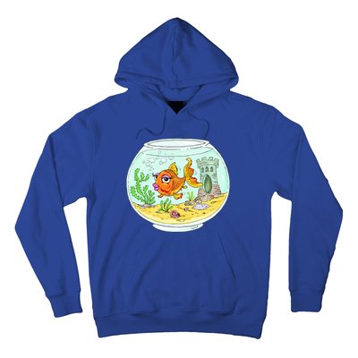 Bowl with Goldfish Cartoon Hoodie