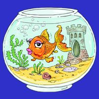 Bowl with Goldfish Cartoon Hoodie