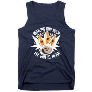 Bowling And Beer Tank Top