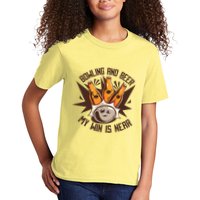Bowling And Beer Kids T-Shirt