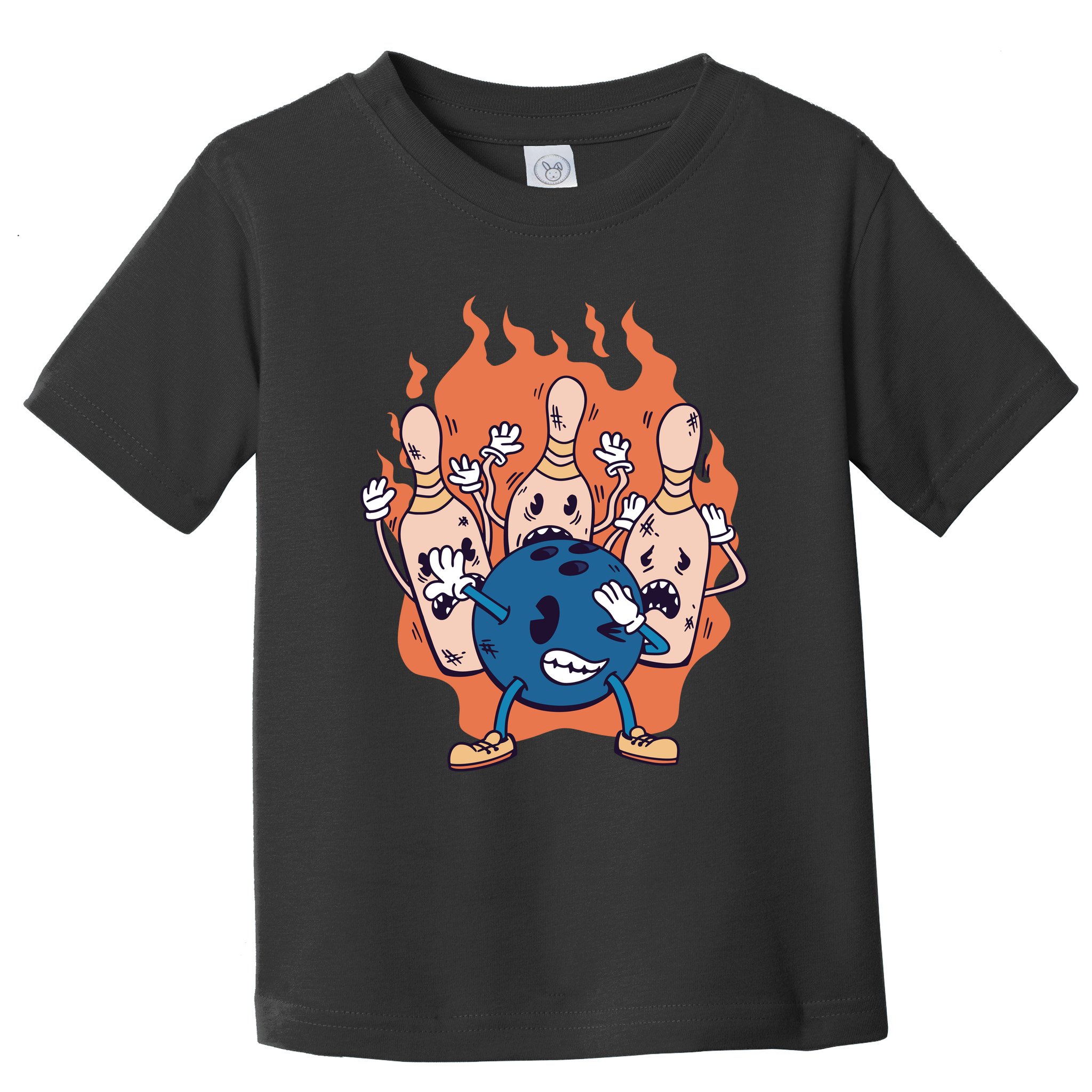 Bowling Ball And Pins Dabbing Toddler T-Shirt